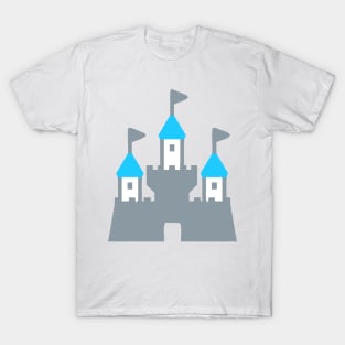 Fairytale Kingdom Castle Emoticon T-Shirt